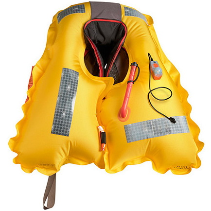 2026 Crewsaver Crewfit + 180N ISO Manual Único 9720BRM - Black / Red